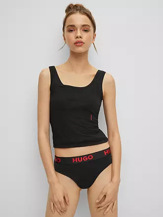 HUGO | String blanc | schwarz